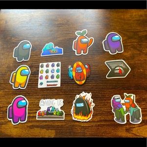 New Among Us Stickers
